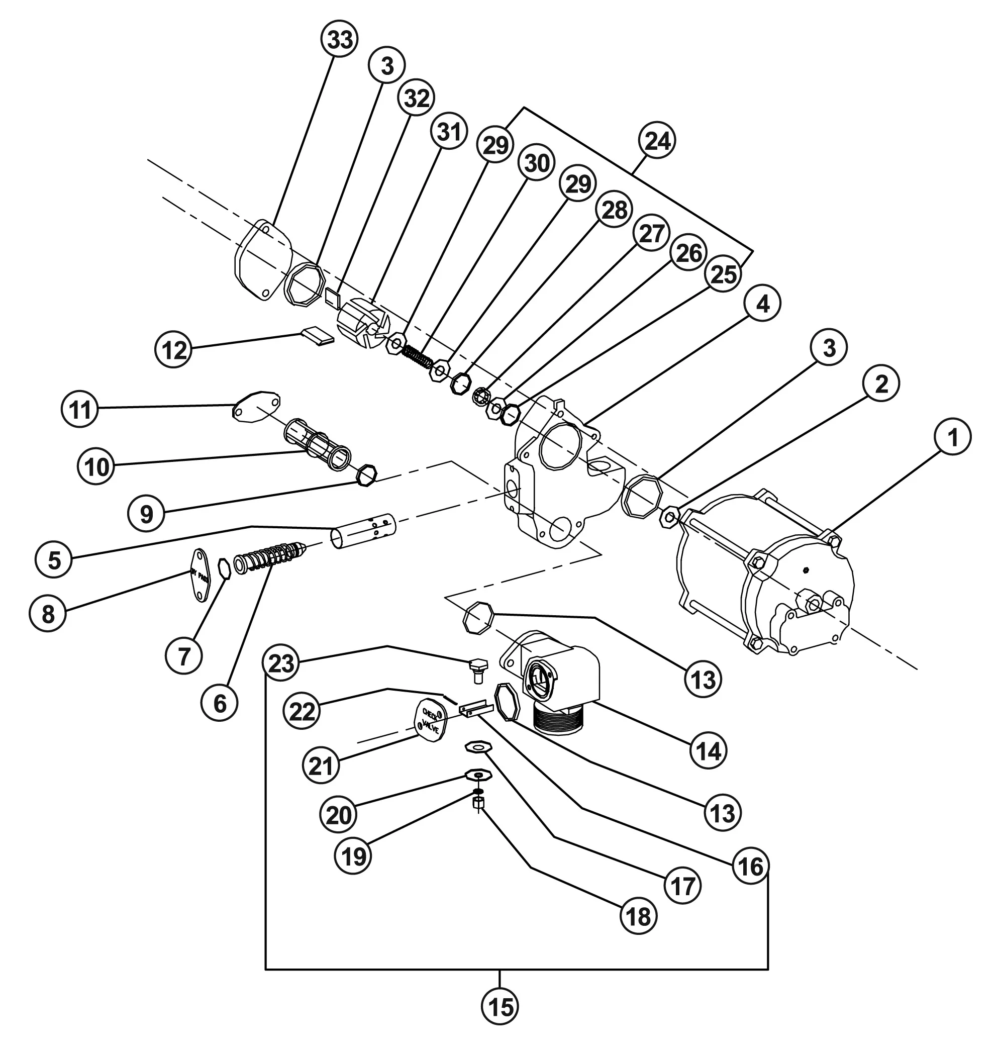 1820 Direct Drive Motor-Pump Assembly | SVI International, Inc.