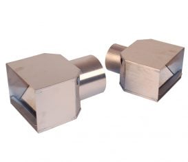 SVI Alligator Jaw Tailpipe Adapters for Shop Exhaust Removal