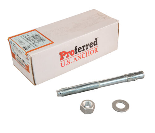 Box set of 10 Ultrawedge Wedge Anchors.