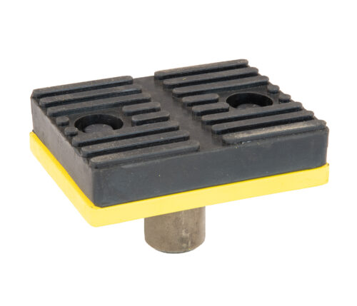 Front of Rectangle Adapter Base & Pad Assy 1-1/4" pin for Type NSP (SVI part number BH-7089-97R