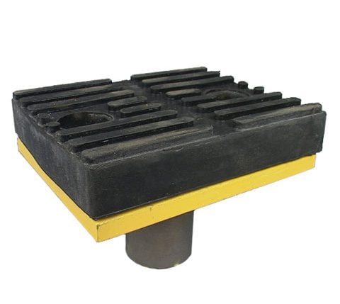 Rectangle Adapter Base & Pad Assy 1-1/4" pin for Type NSP (SVI part number BH-7089-97R