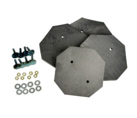 BH-7225-01K 11052-X Heavy Duty Rubber Arm Pad Kit for Auto Lifts