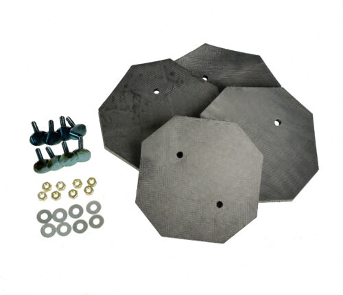 BH-7225-01K 11052-X Heavy Duty Rubber Arm Pad Kit for Auto Lifts