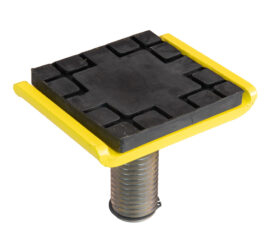 Heavy Duty Screw Adapter Base and Pad for Challenger Lifts (SVI part number BH-7232-17HDA-P and OEM reference number A1100, B1100).