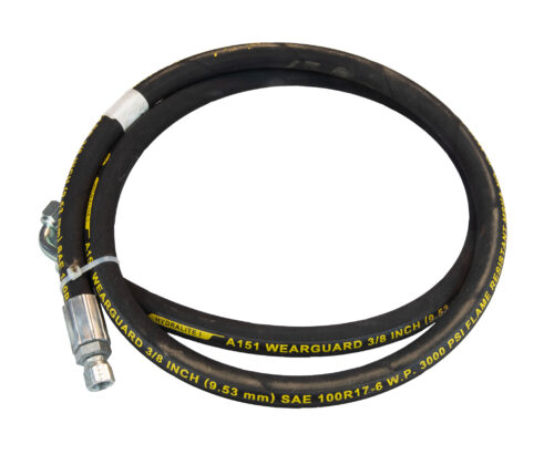 Pick Up Hose 3/8 x 62" for Globe/FordSmith Lifts Lifts (SVI Part number BH-7250-44 and OEM reference number FS-013455).