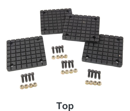 Top of Rubber Pad Kit (4 Pads) for Globe GV Lift, BendPak Lift (SVI Part number BH-7256-20-KIT and OEM reference number GV-10).