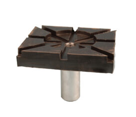 Rectangular Adapter Base with pad 7805-168 for Wheeltronic lifts (SVI Part number RK- BH-7796-10AP and OEM reference number 2-1993x).