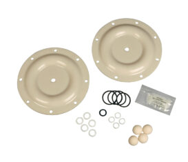 Diaphragm Pump Repair Kit 1" and 1-1/2" – Hytrel for ARO (SVI Part number BL-2100-041 and OEM reference number 637119-C9-C).