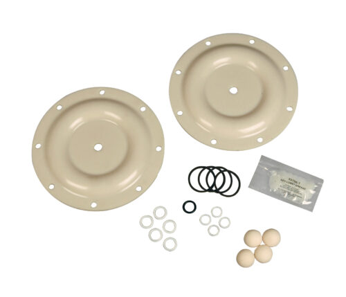 Diaphragm Pump Repair Kit 1" and 1-1/2" – Hytrel for ARO (SVI Part number BL-2100-041 and OEM reference number 637119-C9-C).
