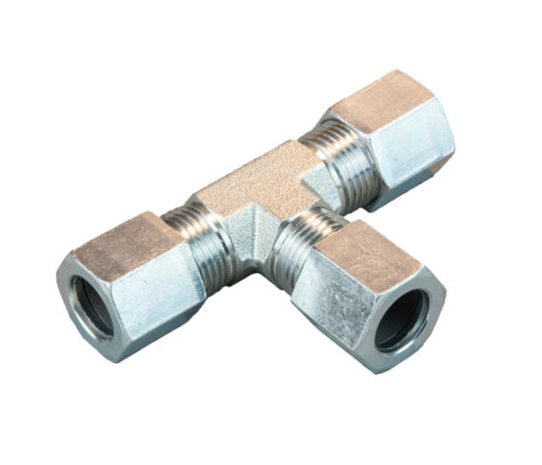 Tee Union, 5/8 Tube End - All Openings (SVI Part number BL-5256-10)