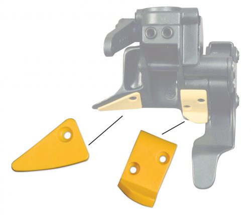 Plastic Inserts and Screws for Leverless Tire Changers Mount Demount Heads