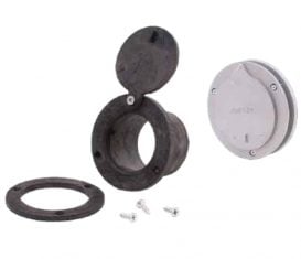 Crushproof Door Ports for Shop Exhaust Removal