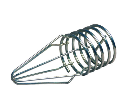 3" Steel Hose Guard for exhaust systems.
