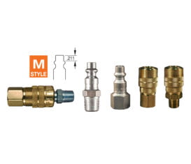 Milton M-Style Couplers and Plugs