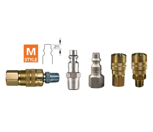 Milton M-Style Couplers and Plugs