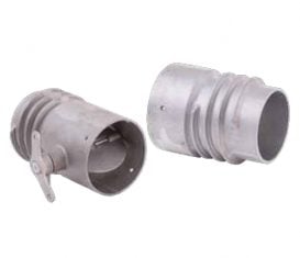 SVI Overhead Duct Connectors for Shop Exhaust Removal