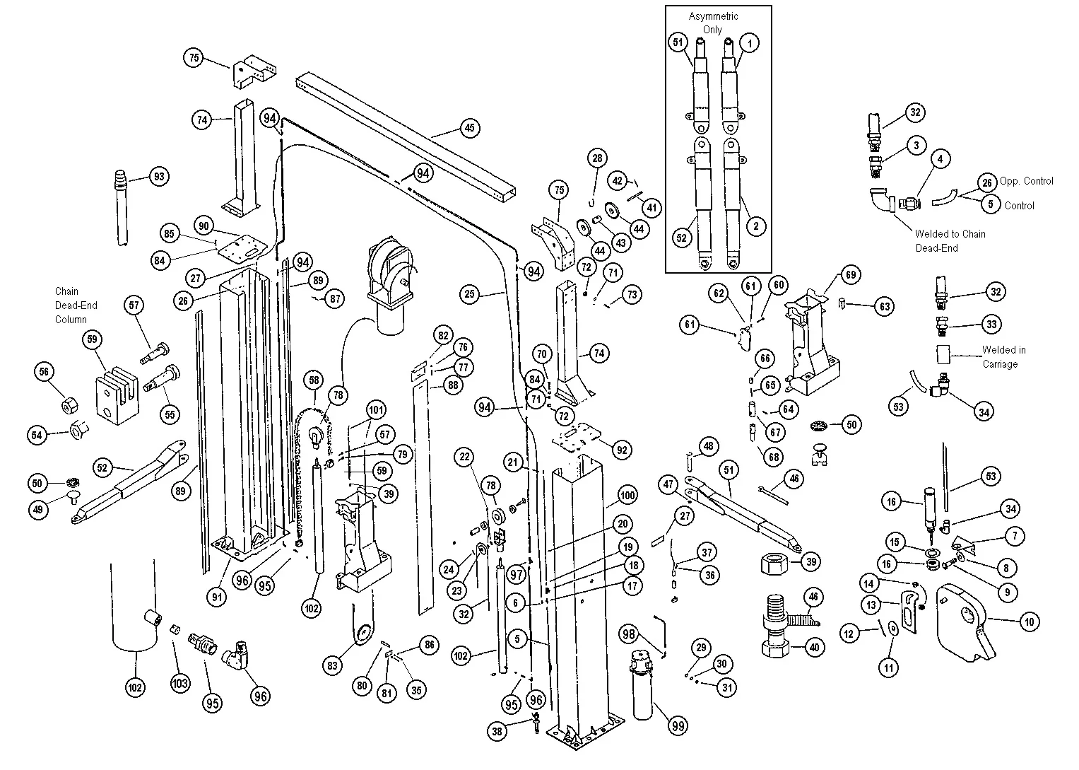 Parts for ALM 9001 | SVI International, Inc.