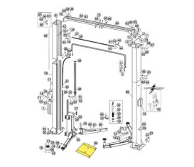 Parts Breakdown for Atlas Lift APEX 12 2-Post Lift