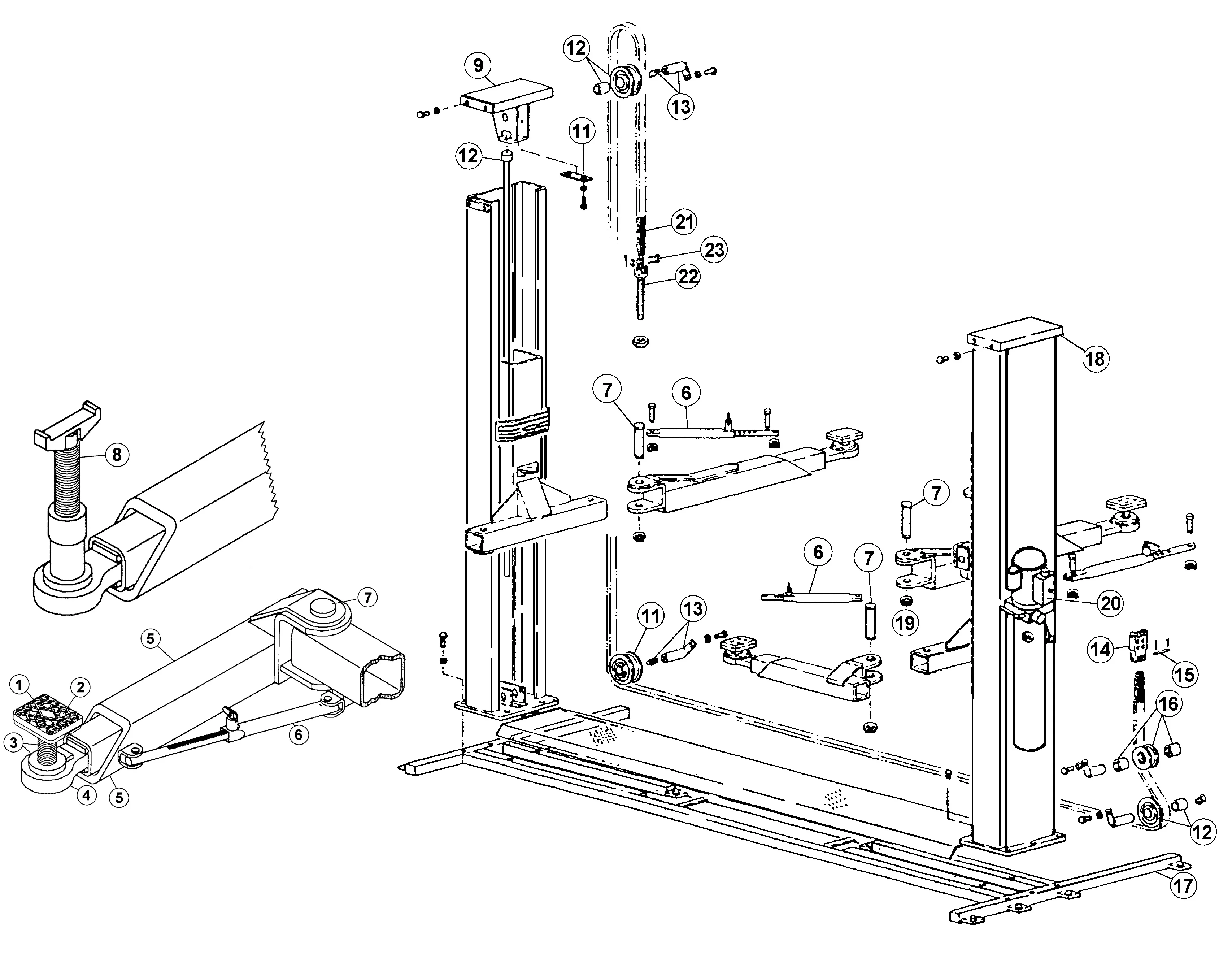 Parts for Benwil GP-7W | SVI International, Inc.