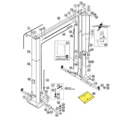 Parts for Challenger Lift Model 15002