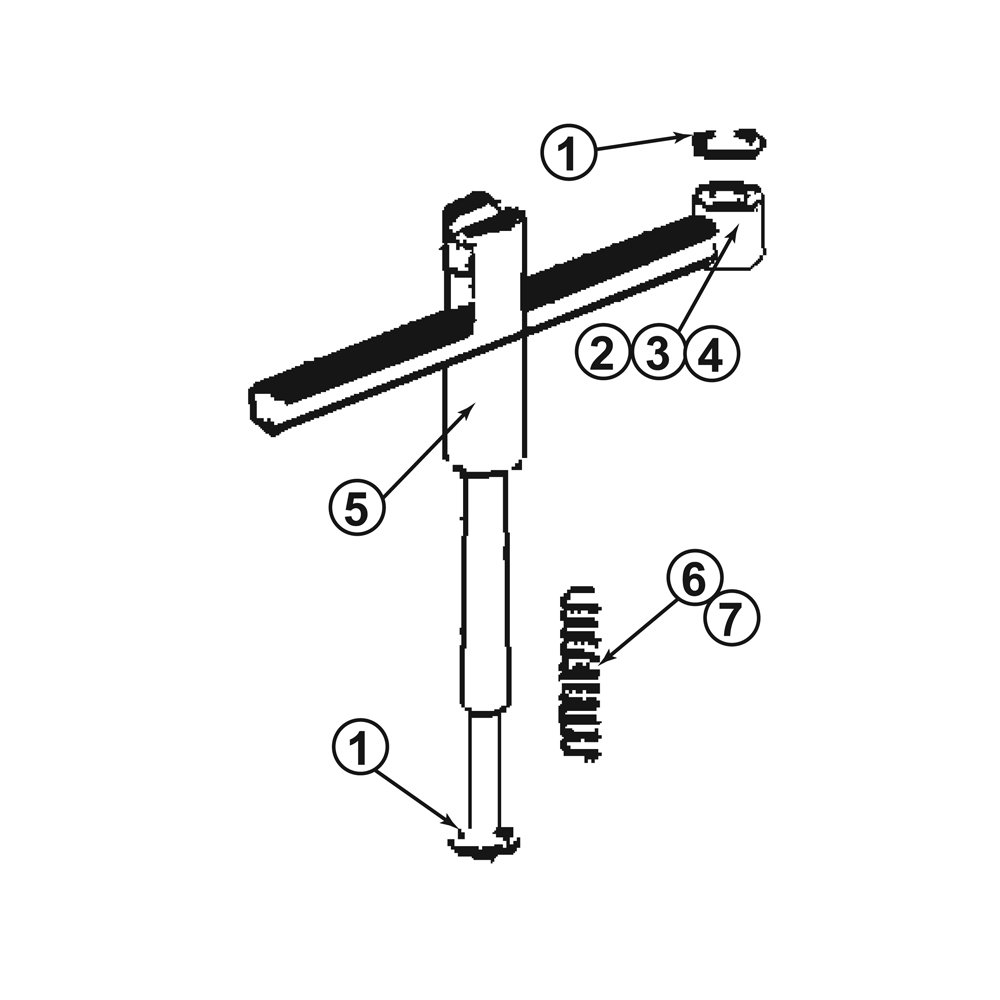Parts for Forward Lifts 10000A Arm Restraint Assembly SVI International, Inc.
