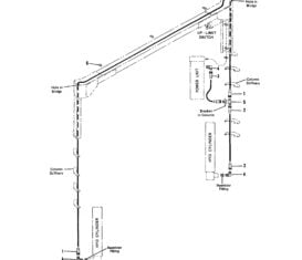 Parts for Manitowoc Lifts MLT-8000 Hose Lines
