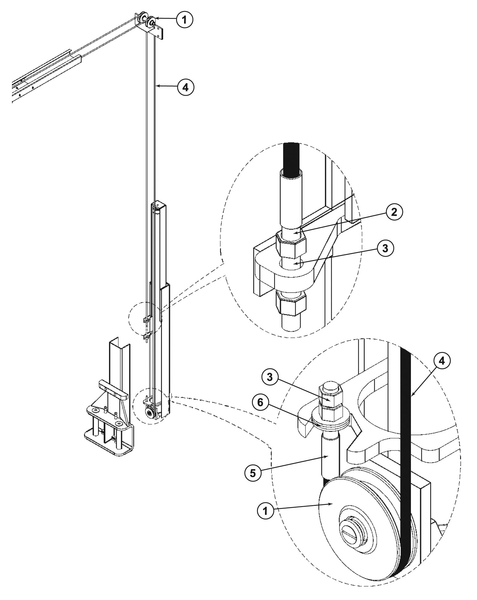 Parts for Quality Lifts Q10000 Synchronization SVI International, Inc.