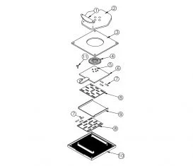Parts Breakdown for Rotary Lift AR94 Aligner Turnplate