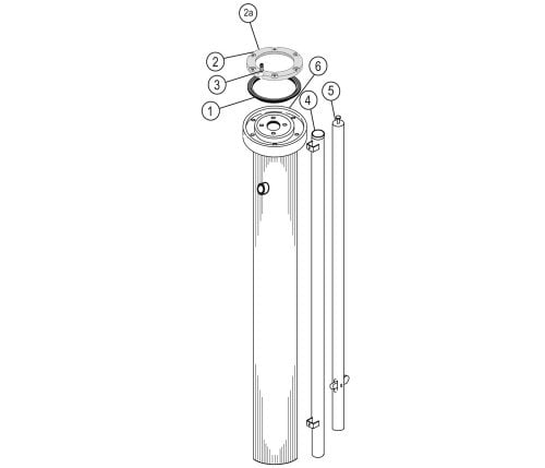 Parts Breakdown for Rotary Lift PF10A-100 Plunger Parts