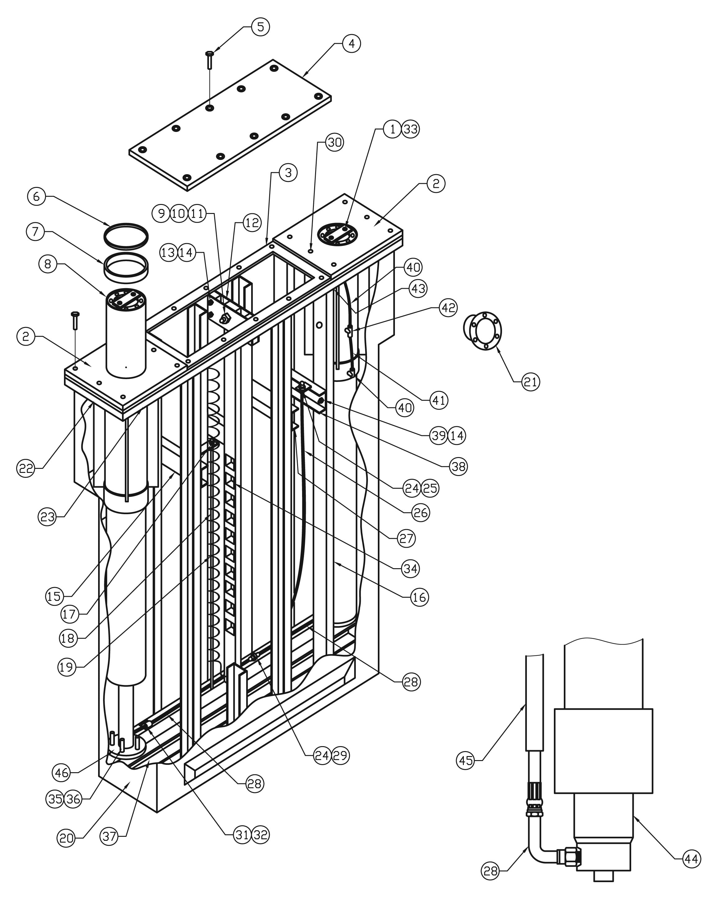 Parts for Rotary SL210 SVI International, Inc.