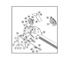 Parts for Tuxedo Lift FP14KA-C Lock Parts Detail