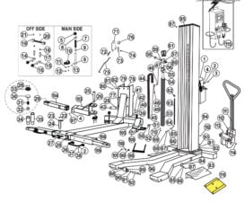 Repair Parts for iDEAL and Tuxedo Lift MSC-6KLP