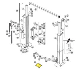 Parts for Tuxedo Lift TP15KC-K