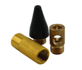 AS-0168S ref S-168 Milton Kwik-Change Universal Tip System Blow Gun Nozzle Set