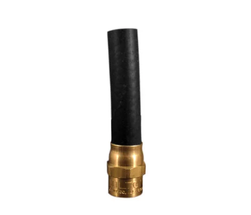 AS-0350 ref 350 Milton Handy Bend Water Nozzle 4" Long x 1/4" FNPT Black