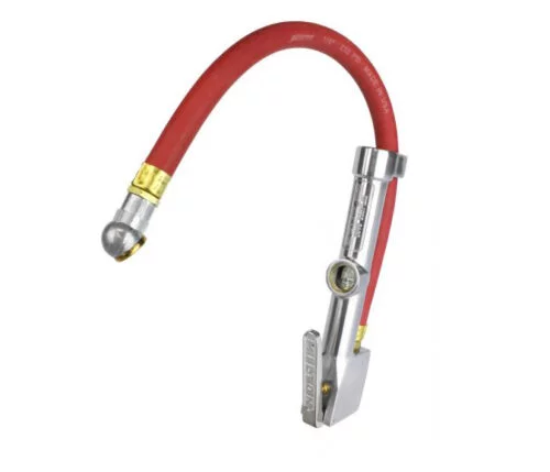 AS-0505S Milton S-505 Single Head Air Chuck Tire Inflator Gauge with 15 inch long hose