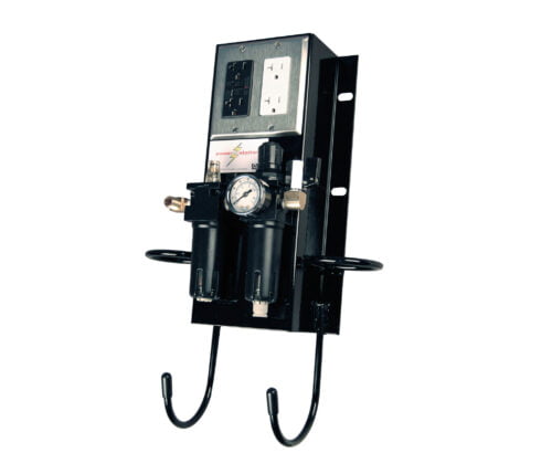 BH-7070-K Power Station Air Electric Utility Box for 2-Post Automotive Lifts Car Lifts or Wall Mount CNC Machining Centers, Machine Tools, and More