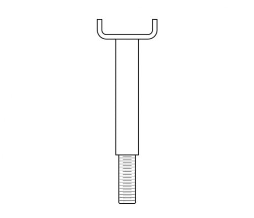 BH-7150-93 Height Extension for ALM Lifts Model 15001