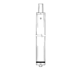 BH-7170-01 Hydraulic Cylinder for American and Texas made Lifts A7KV and TPO9