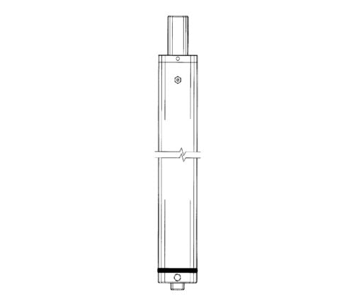 BH-7170-01 Hydraulic Cylinder for American and Texas made Lifts A7KV and TPO9