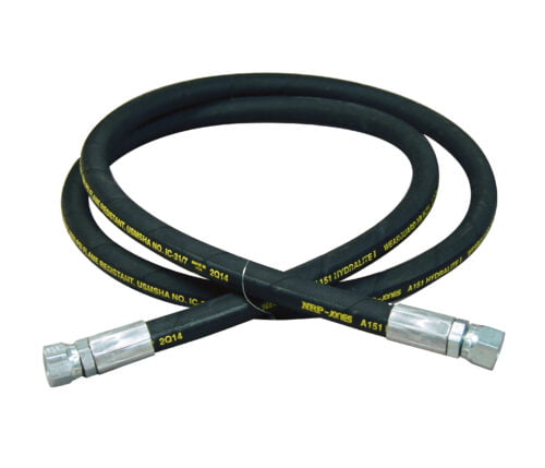 BH-7232-65 ref A2127-PU Hydraulic Hose for Challenger Lifts CL10 Power Unit Hose with 2 Straight Fittings