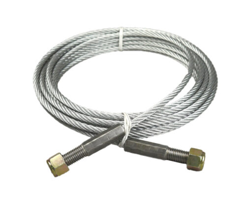 Lift Cable for S15i, S18i, SPO12 (Old Style), SPO15, SPO18, SPO15-300, and SPO18-300 for Rotary Lift (SVI Part number BH-7500-32 and OEM reference number FJ7827-1).