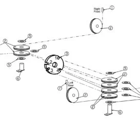 Parts for Rotary SM12 Cable and Sheaves