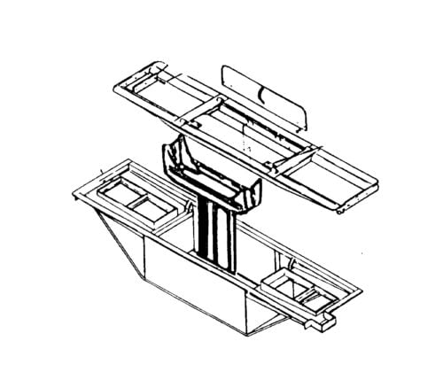 SV-202RTG 7-1/2" Rear Stationary Section for Weaver In-Ground Lifts EC-202 EC-203