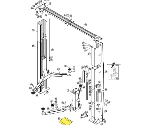 Direct Fit Repair Parts for Atlas Lifts 9KOH