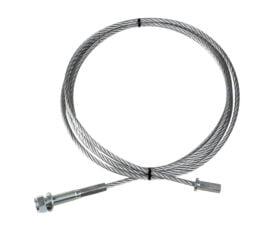 BH-7488-1229 ref FP8K-DS/DX-XLT-096, TT-8138-500-03D ‹› Lifting Cable Left Rear LR 9’ 4-1/4” for Tuxedo Lifts