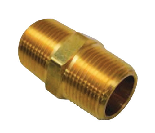 3/4″ NPT Brass Hex Nipple Fitting from RapidAir.