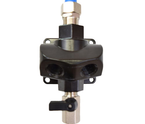 1” Multi-Port Wall Outlet with 1/2” NPT x 4.