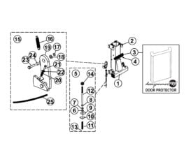 Direct Fit Repair Parts for Atlas Lifts 9KOH
