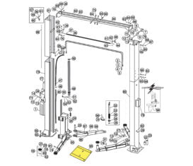 Parts for Atlas Lift PVL12 Platinum 2-Post Lift